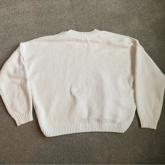 Hollister Cream Crew Neck Sweater - Picture 7 of 8